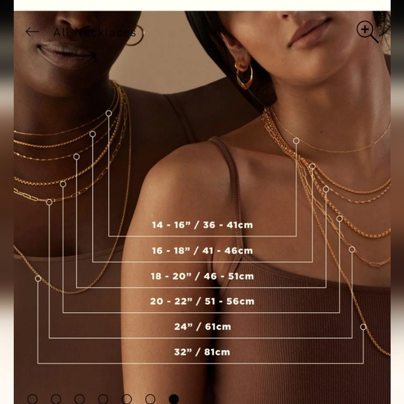 MONICA VINADER Diamond Essential Tennis Nacklace adjustable - Picture 6 of 6